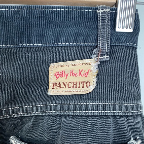 VINTAGE 1960s Billy The Kid Panchito Jeans - Picture 5 of 12